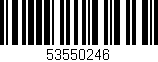 Código de barras (EAN, GTIN, SKU, ISBN): '53550246'