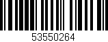 Código de barras (EAN, GTIN, SKU, ISBN): '53550264'