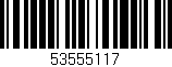Código de barras (EAN, GTIN, SKU, ISBN): '53555117'