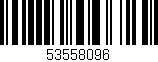 Código de barras (EAN, GTIN, SKU, ISBN): '53558096'