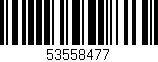Código de barras (EAN, GTIN, SKU, ISBN): '53558477'