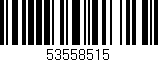 Código de barras (EAN, GTIN, SKU, ISBN): '53558515'