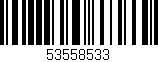 Código de barras (EAN, GTIN, SKU, ISBN): '53558533'