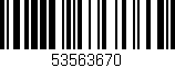 Código de barras (EAN, GTIN, SKU, ISBN): '53563670'
