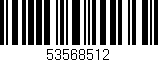 Código de barras (EAN, GTIN, SKU, ISBN): '53568512'