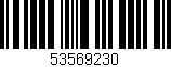 Código de barras (EAN, GTIN, SKU, ISBN): '53569230'