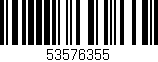 Código de barras (EAN, GTIN, SKU, ISBN): '53576355'