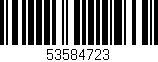 Código de barras (EAN, GTIN, SKU, ISBN): '53584723'