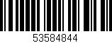 Código de barras (EAN, GTIN, SKU, ISBN): '53584844'