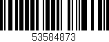 Código de barras (EAN, GTIN, SKU, ISBN): '53584873'