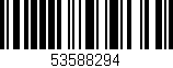 Código de barras (EAN, GTIN, SKU, ISBN): '53588294'