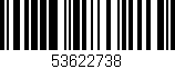 Código de barras (EAN, GTIN, SKU, ISBN): '53622738'