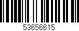 Código de barras (EAN, GTIN, SKU, ISBN): '53656615'
