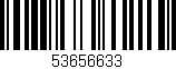 Código de barras (EAN, GTIN, SKU, ISBN): '53656633'