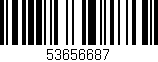 Código de barras (EAN, GTIN, SKU, ISBN): '53656687'
