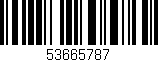 Código de barras (EAN, GTIN, SKU, ISBN): '53665787'