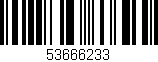 Código de barras (EAN, GTIN, SKU, ISBN): '53666233'