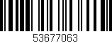 Código de barras (EAN, GTIN, SKU, ISBN): '53677063'