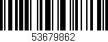 Código de barras (EAN, GTIN, SKU, ISBN): '53679862'