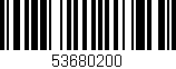 Código de barras (EAN, GTIN, SKU, ISBN): '53680200'