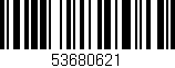 Código de barras (EAN, GTIN, SKU, ISBN): '53680621'
