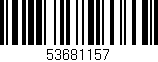 Código de barras (EAN, GTIN, SKU, ISBN): '53681157'