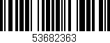 Código de barras (EAN, GTIN, SKU, ISBN): '53682363'