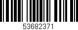 Código de barras (EAN, GTIN, SKU, ISBN): '53682371'