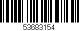 Código de barras (EAN, GTIN, SKU, ISBN): '53683154'