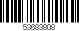 Código de barras (EAN, GTIN, SKU, ISBN): '53683808'