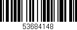 Código de barras (EAN, GTIN, SKU, ISBN): '53684148'