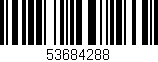 Código de barras (EAN, GTIN, SKU, ISBN): '53684288'