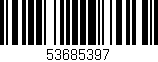 Código de barras (EAN, GTIN, SKU, ISBN): '53685397'