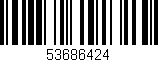Código de barras (EAN, GTIN, SKU, ISBN): '53686424'