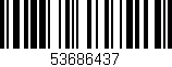 Código de barras (EAN, GTIN, SKU, ISBN): '53686437'