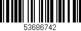 Código de barras (EAN, GTIN, SKU, ISBN): '53686742'