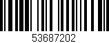 Código de barras (EAN, GTIN, SKU, ISBN): '53687202'