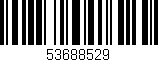Código de barras (EAN, GTIN, SKU, ISBN): '53688529'