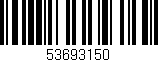 Código de barras (EAN, GTIN, SKU, ISBN): '53693150'