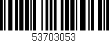 Código de barras (EAN, GTIN, SKU, ISBN): '53703053'