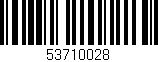 Código de barras (EAN, GTIN, SKU, ISBN): '53710028'