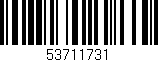 Código de barras (EAN, GTIN, SKU, ISBN): '53711731'