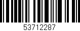 Código de barras (EAN, GTIN, SKU, ISBN): '53712287'