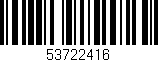Código de barras (EAN, GTIN, SKU, ISBN): '53722416'