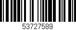 Código de barras (EAN, GTIN, SKU, ISBN): '53727589'
