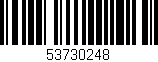 Código de barras (EAN, GTIN, SKU, ISBN): '53730248'