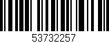 Código de barras (EAN, GTIN, SKU, ISBN): '53732257'