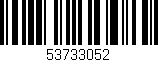 Código de barras (EAN, GTIN, SKU, ISBN): '53733052'