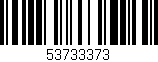 Código de barras (EAN, GTIN, SKU, ISBN): '53733373'