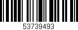 Código de barras (EAN, GTIN, SKU, ISBN): '53739493'